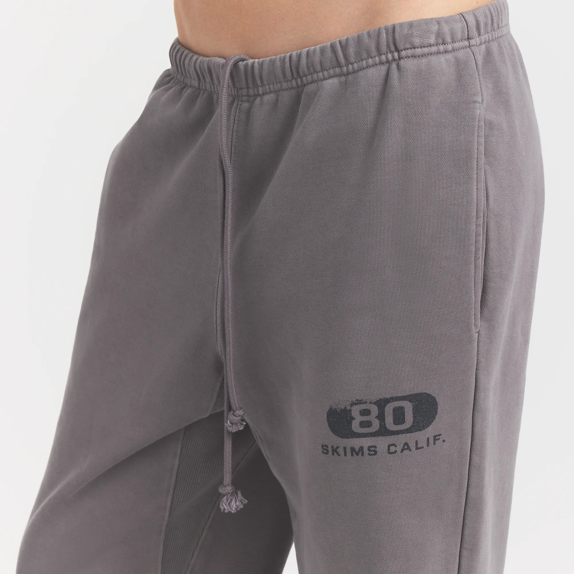 BOYFRIEND FLEECE STRAIGHT LEG PANT | SHADOW EIGHTY SKIMS - Image 3