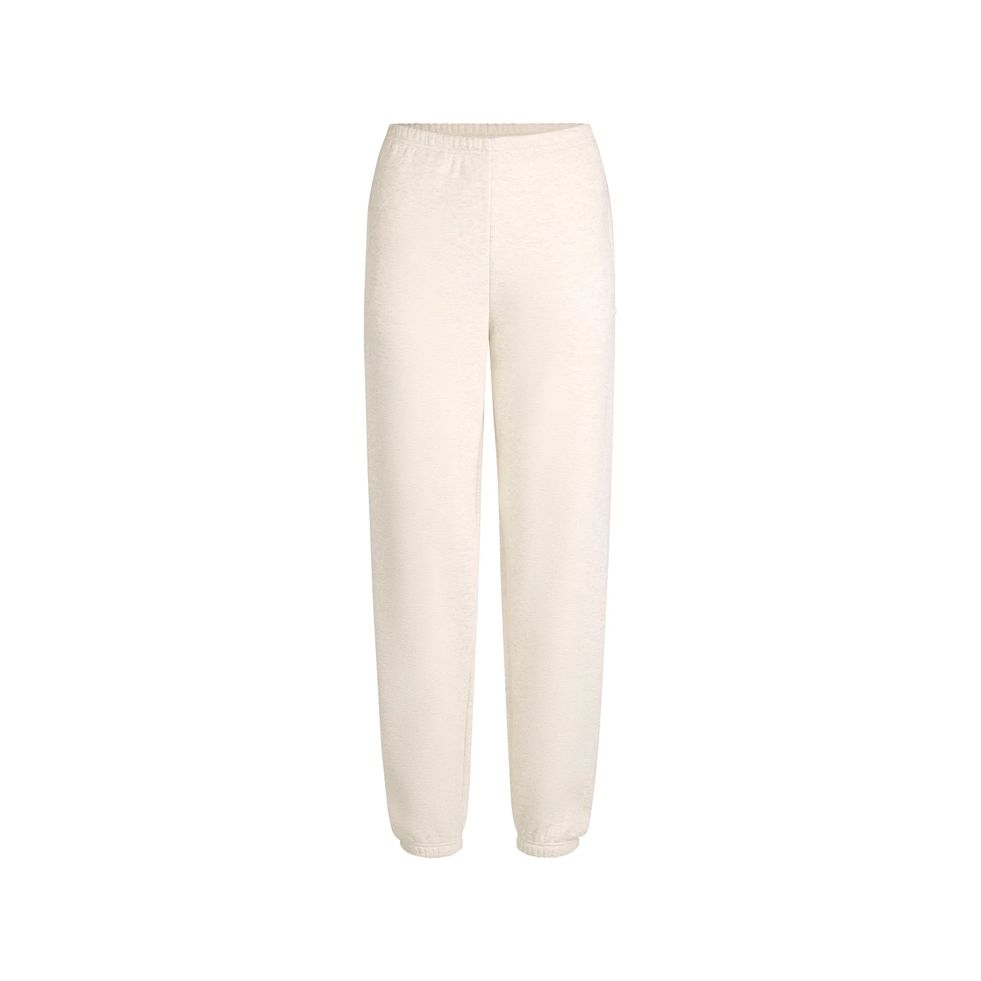 COTTON FLEECE CLASSIC JOGGER | OATMEAL HEATHER - Image 6