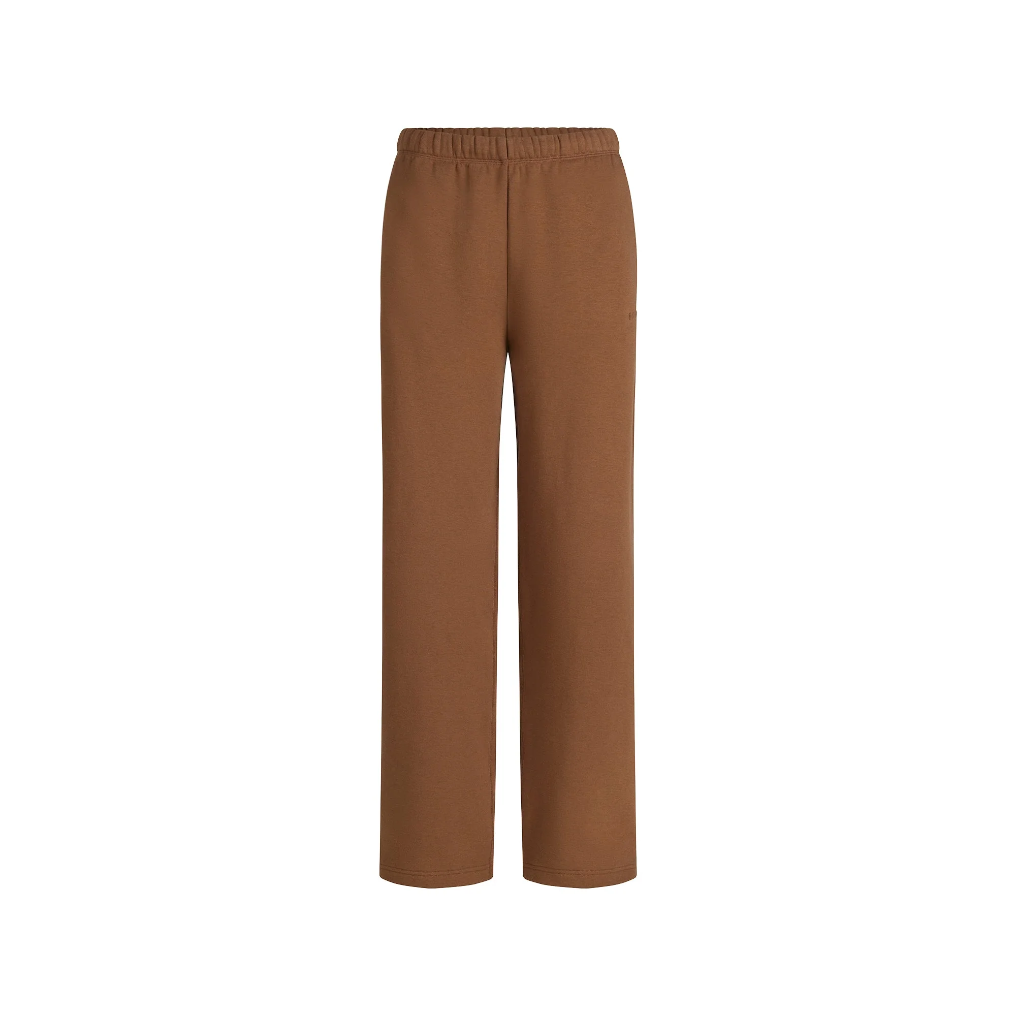 COTTON FLEECE CLASSIC STRAIGHT LEG PANT | BISON - Image 5