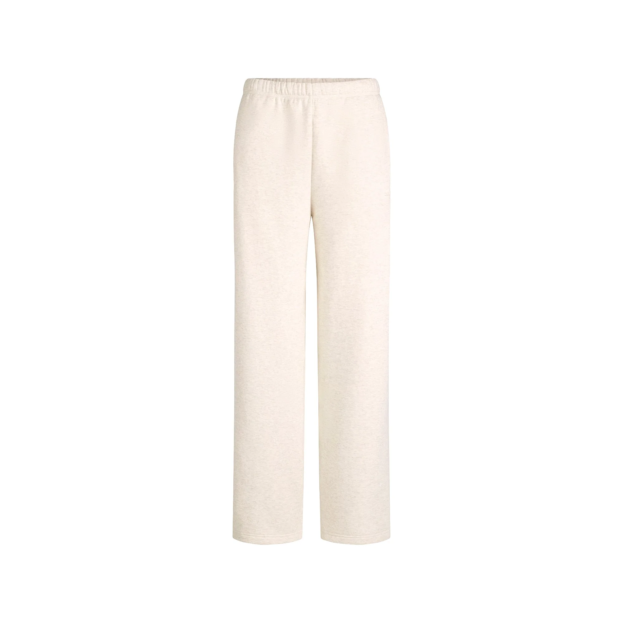 COTTON FLEECE CLASSIC STRAIGHT LEG PANT | OATMEAL HEATHER - Image 6