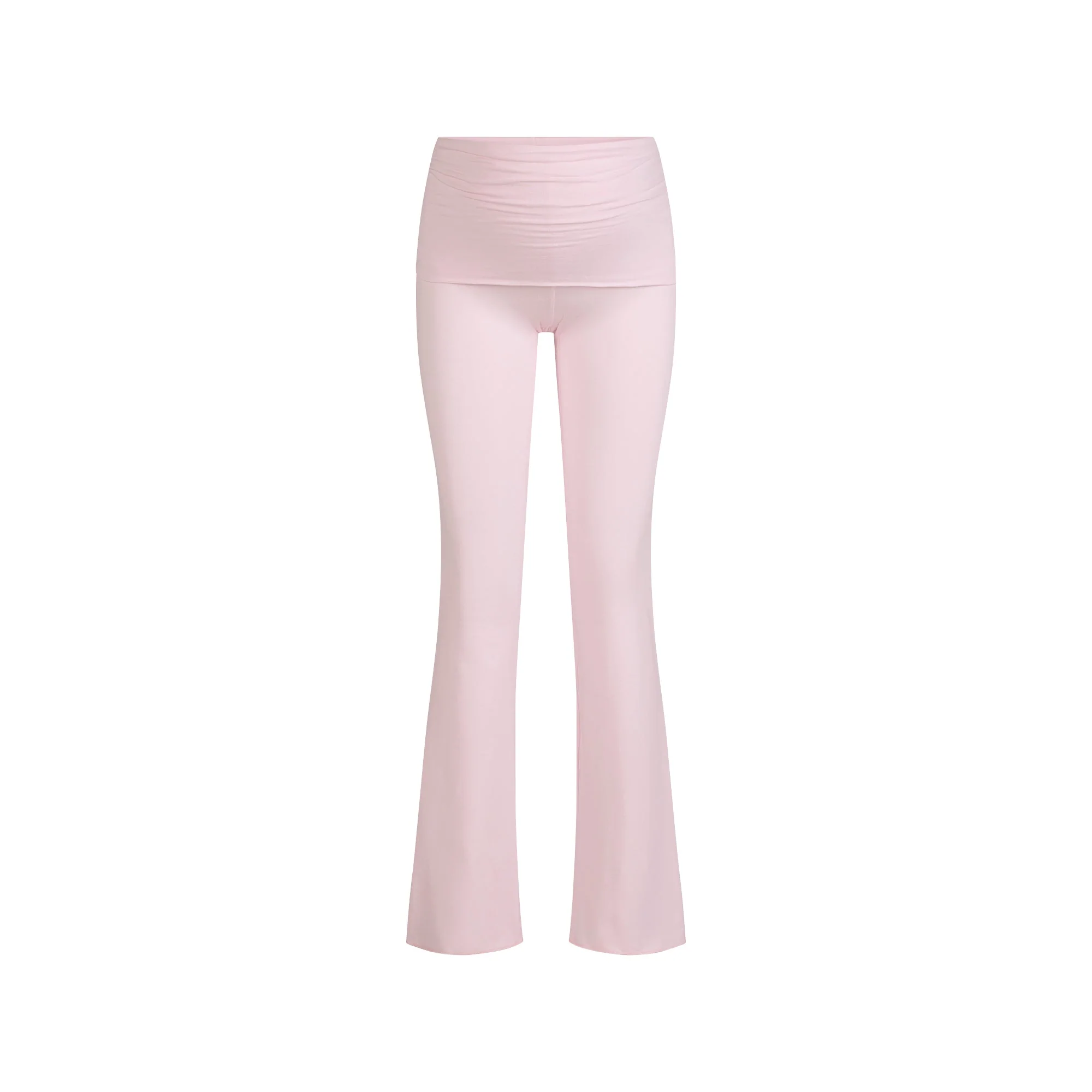 COTTON JERSEY MATERNITY FOLDOVER PANT | CHERRY BLOSSOM - Image 6
