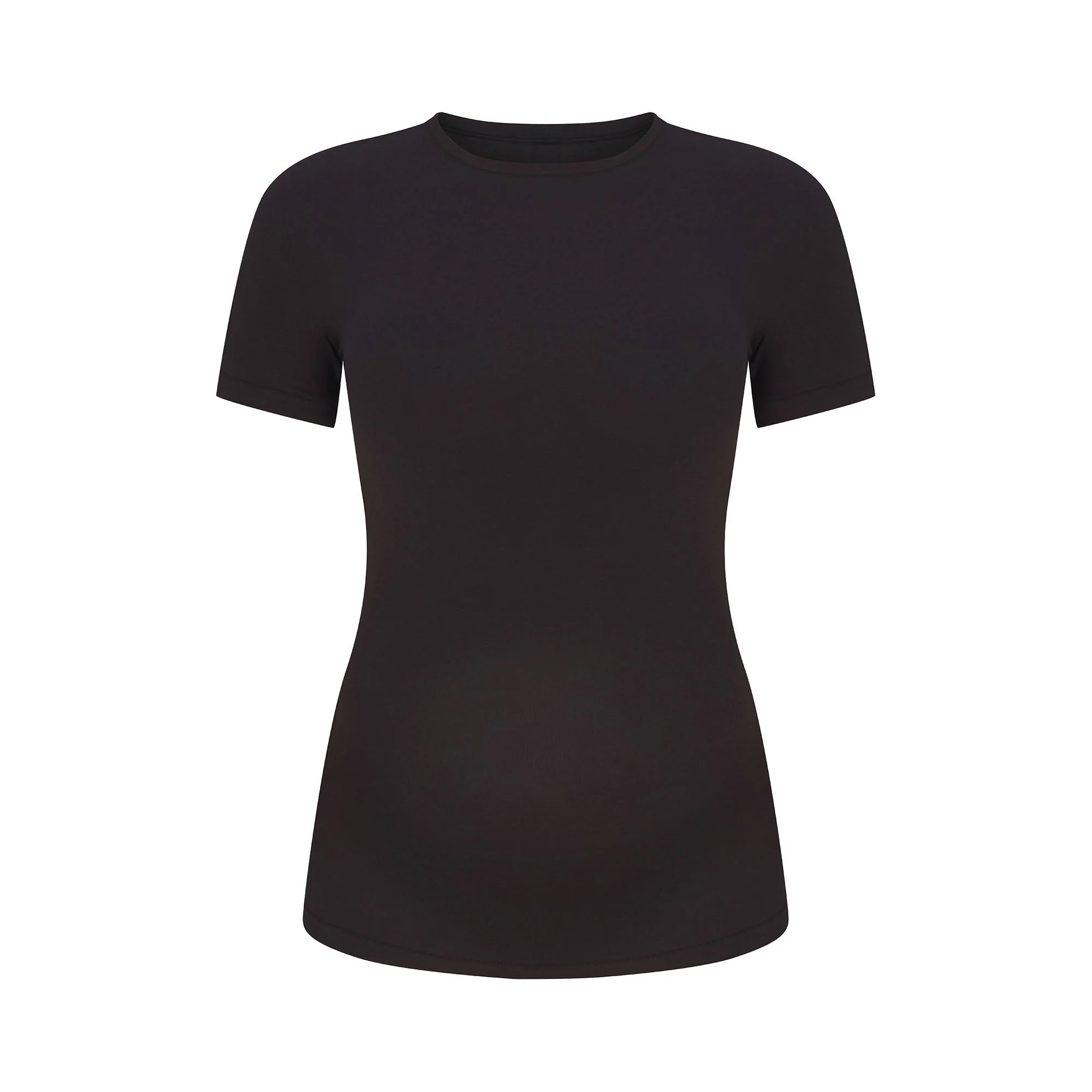 COTTON JERSEY MATERNITY T-SHIRT | SOOT - Image 6
