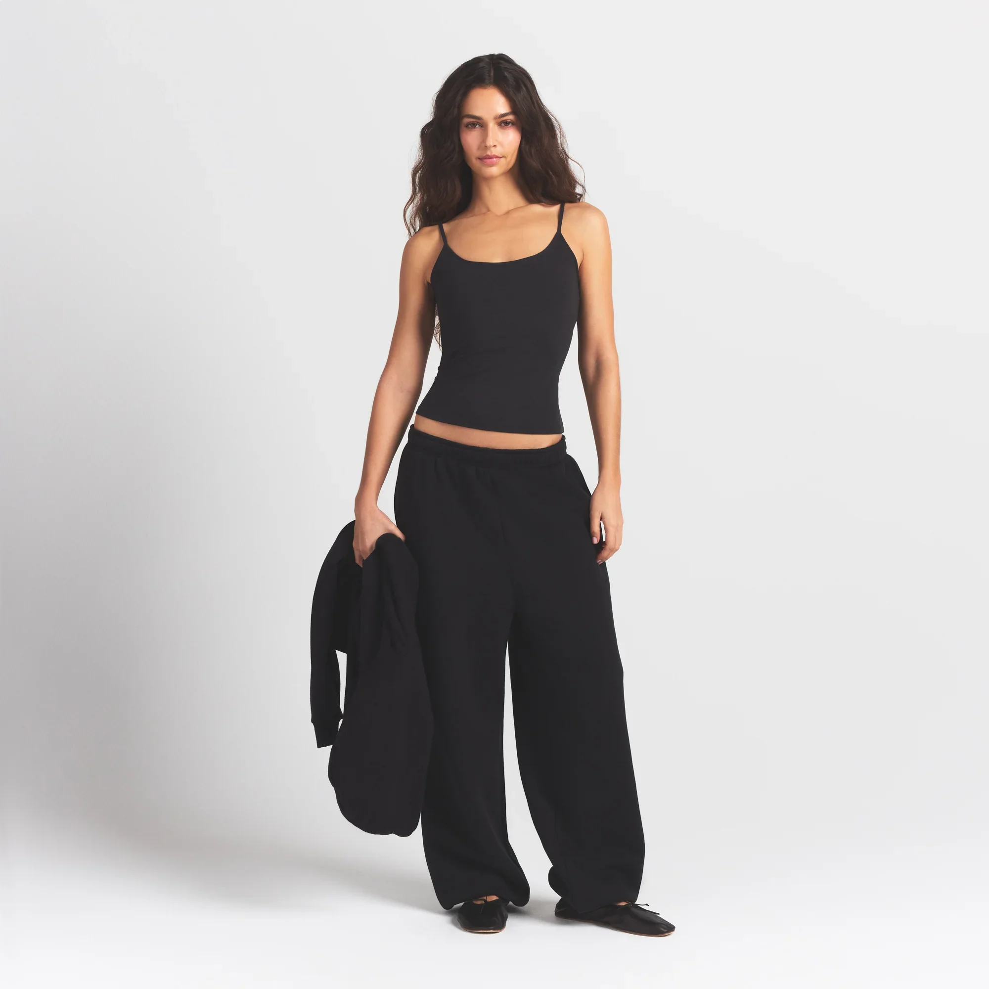 COTTON JERSEY SCOOP NECK CAMI | SOOT