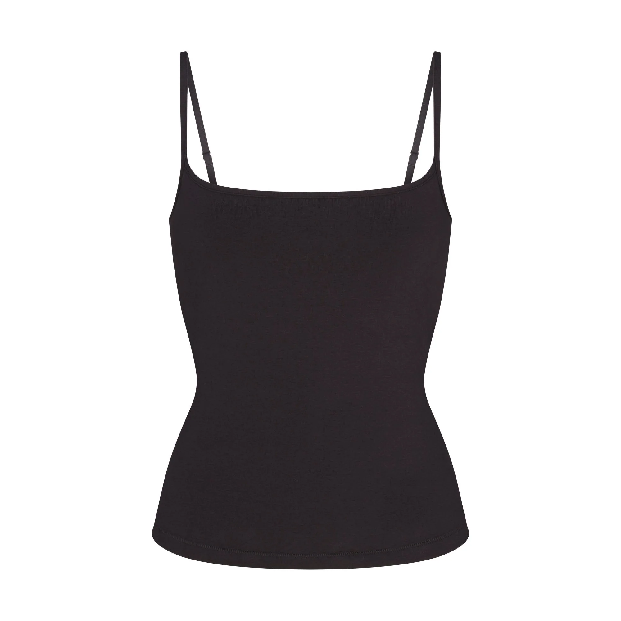 COTTON JERSEY SCOOP NECK CAMI | SOOT - Image 4
