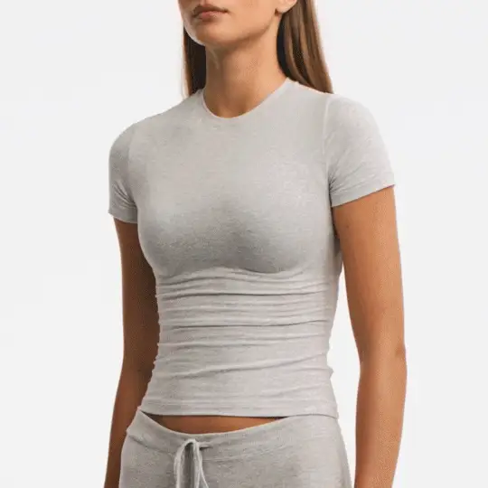 COTTON JERSEY T-SHIRT | SOOT - Image 4