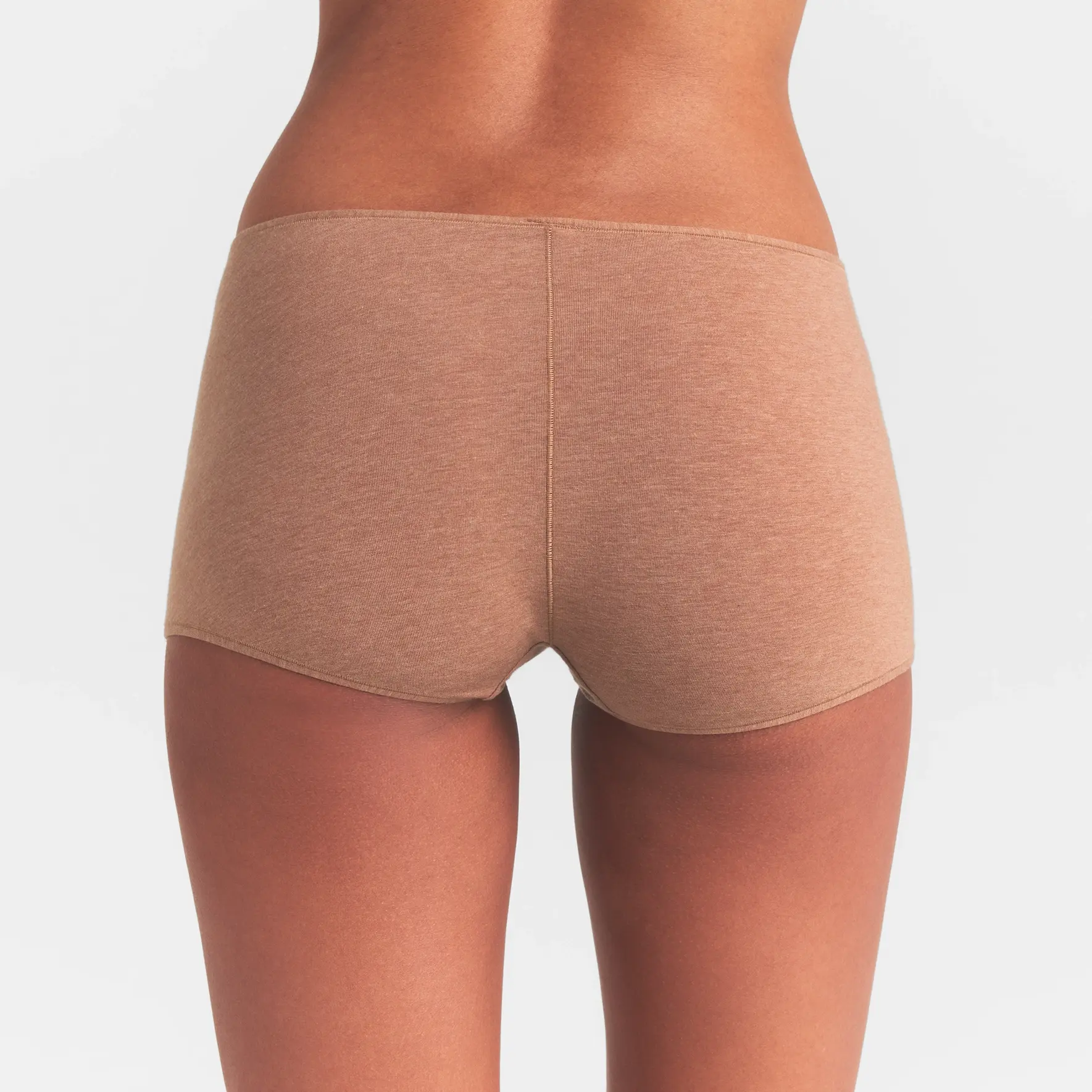 EVERYDAY COTTON BOY SHORT | SIENNA HEATHER - Image 4
