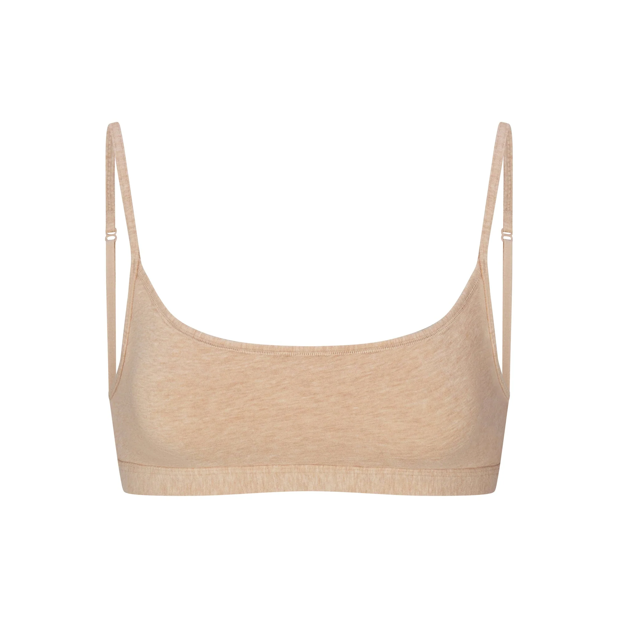 EVERYDAY COTTON SCOOP BRALETTE | CLAY HEATHER - Image 6