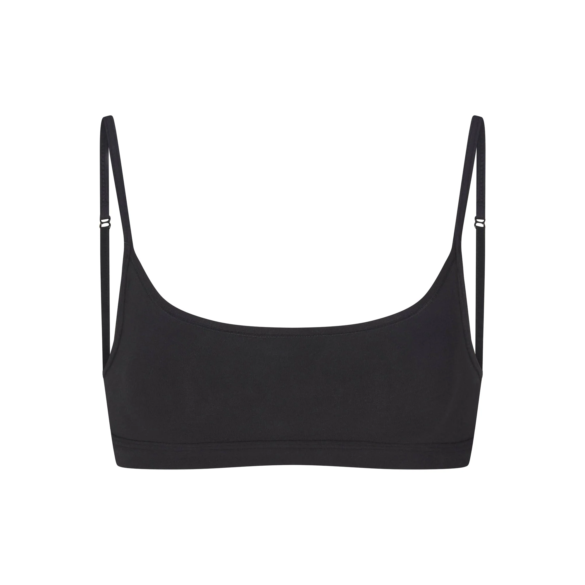 EVERYDAY COTTON SCOOP BRALETTE | ONYX - Image 8