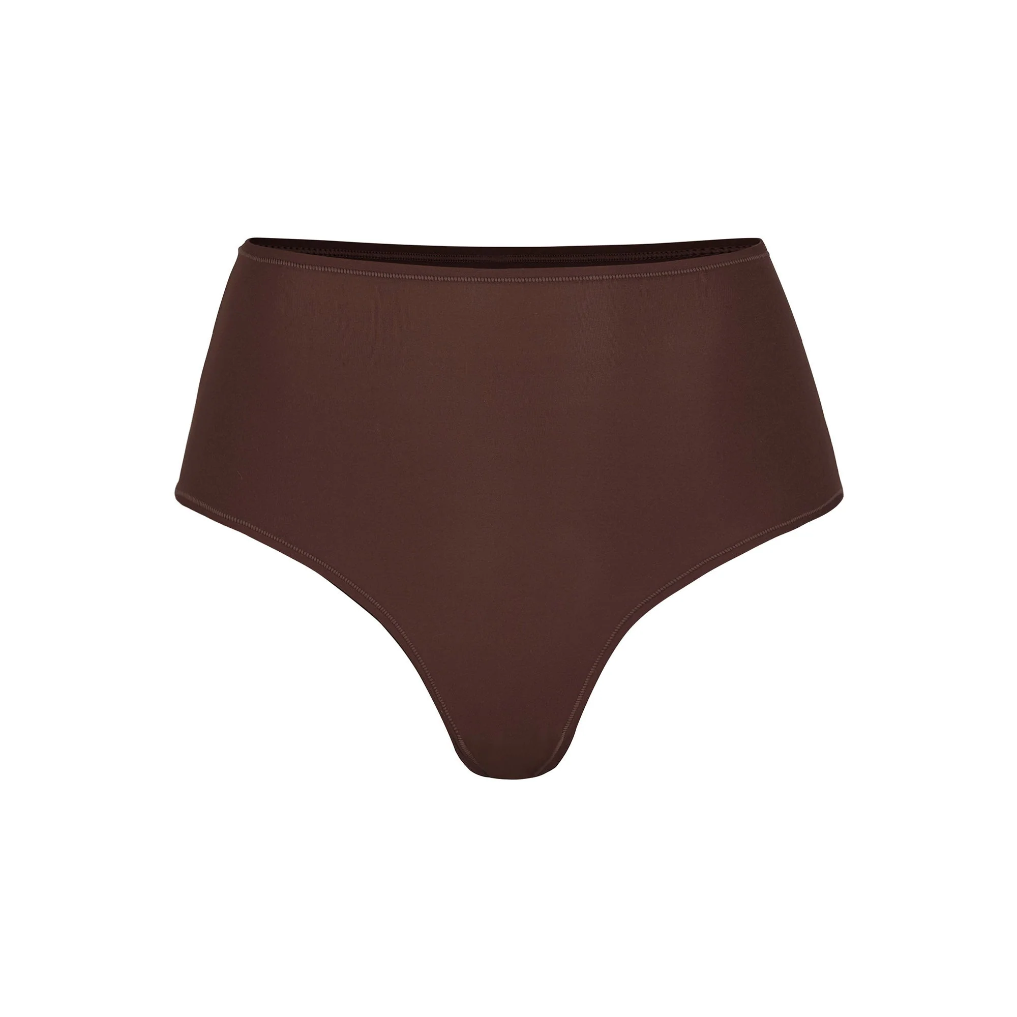 FITS EVERYBODY HIGH-WAISTED THONG | COCOA - Image 5