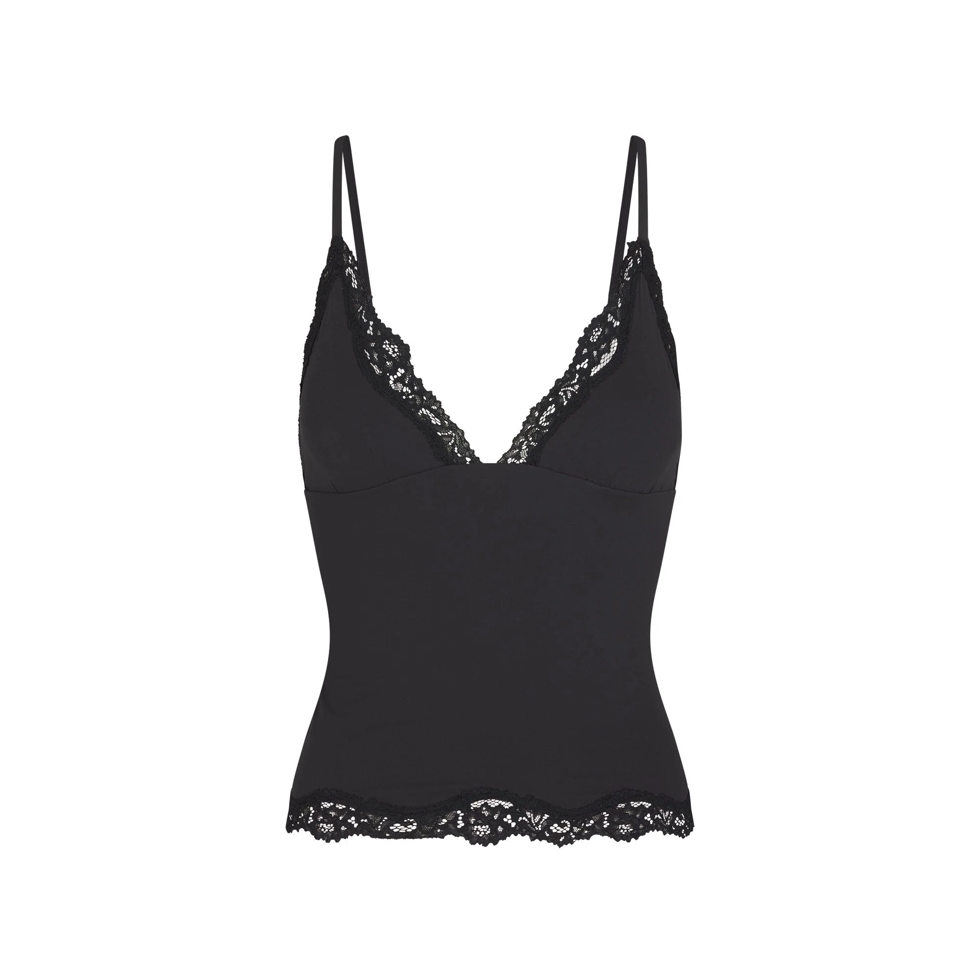 FITS EVERYBODY LACE TRIANGLE CAMI | ONYX - Image 5