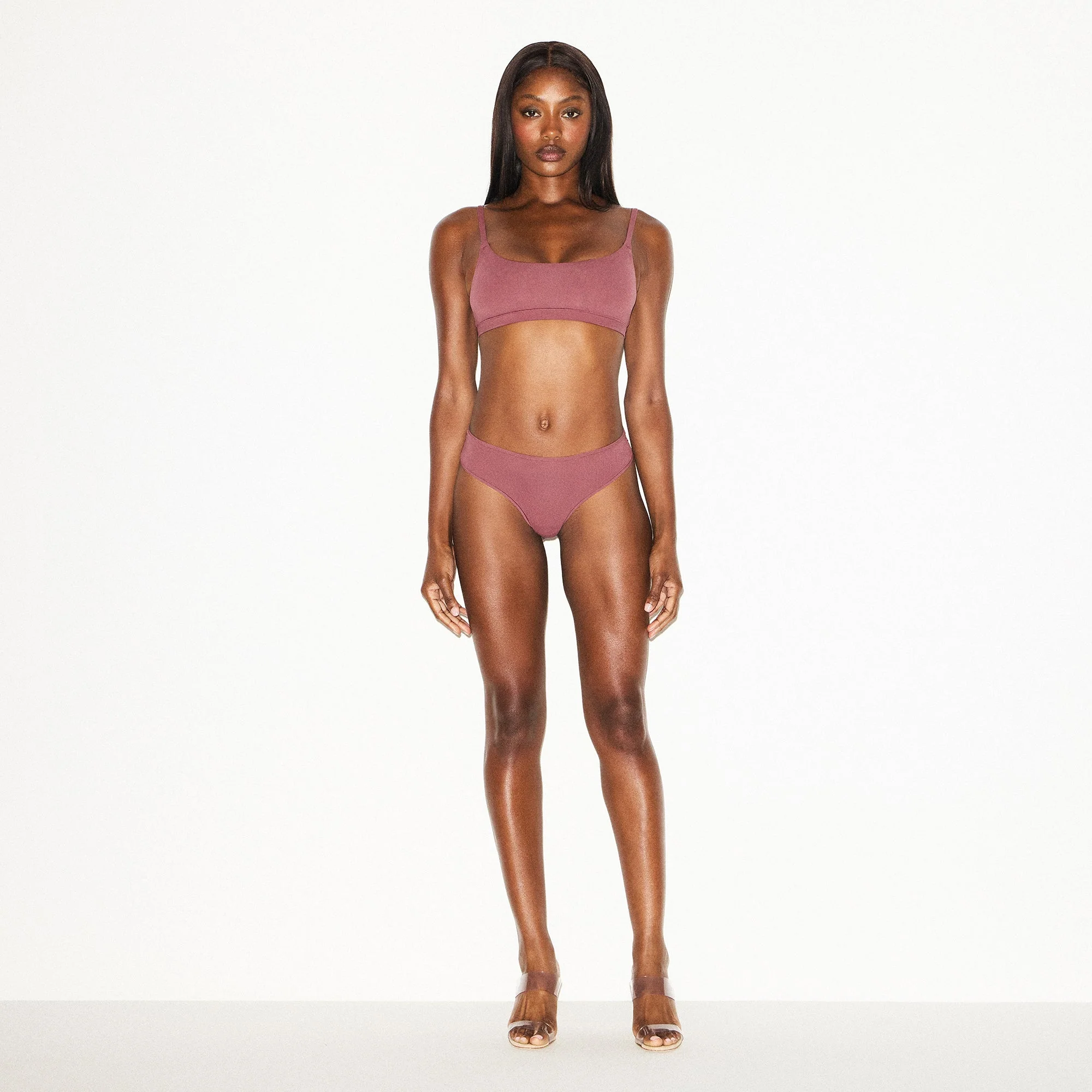 FITS EVERYBODY SCOOP BRALETTE | BEET - Image 4