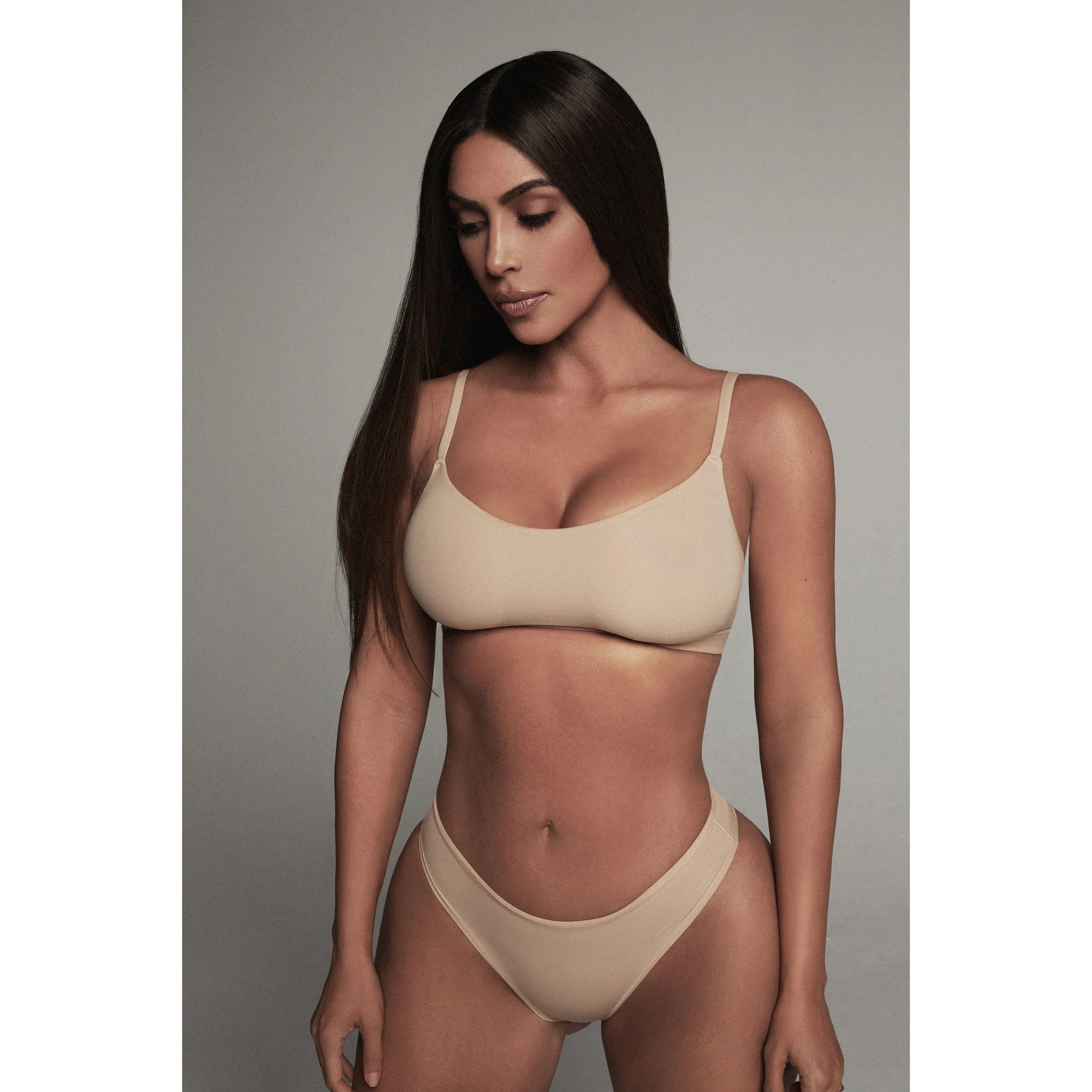 FITS EVERYBODY SCOOP BRALETTE | SAND - Image 4