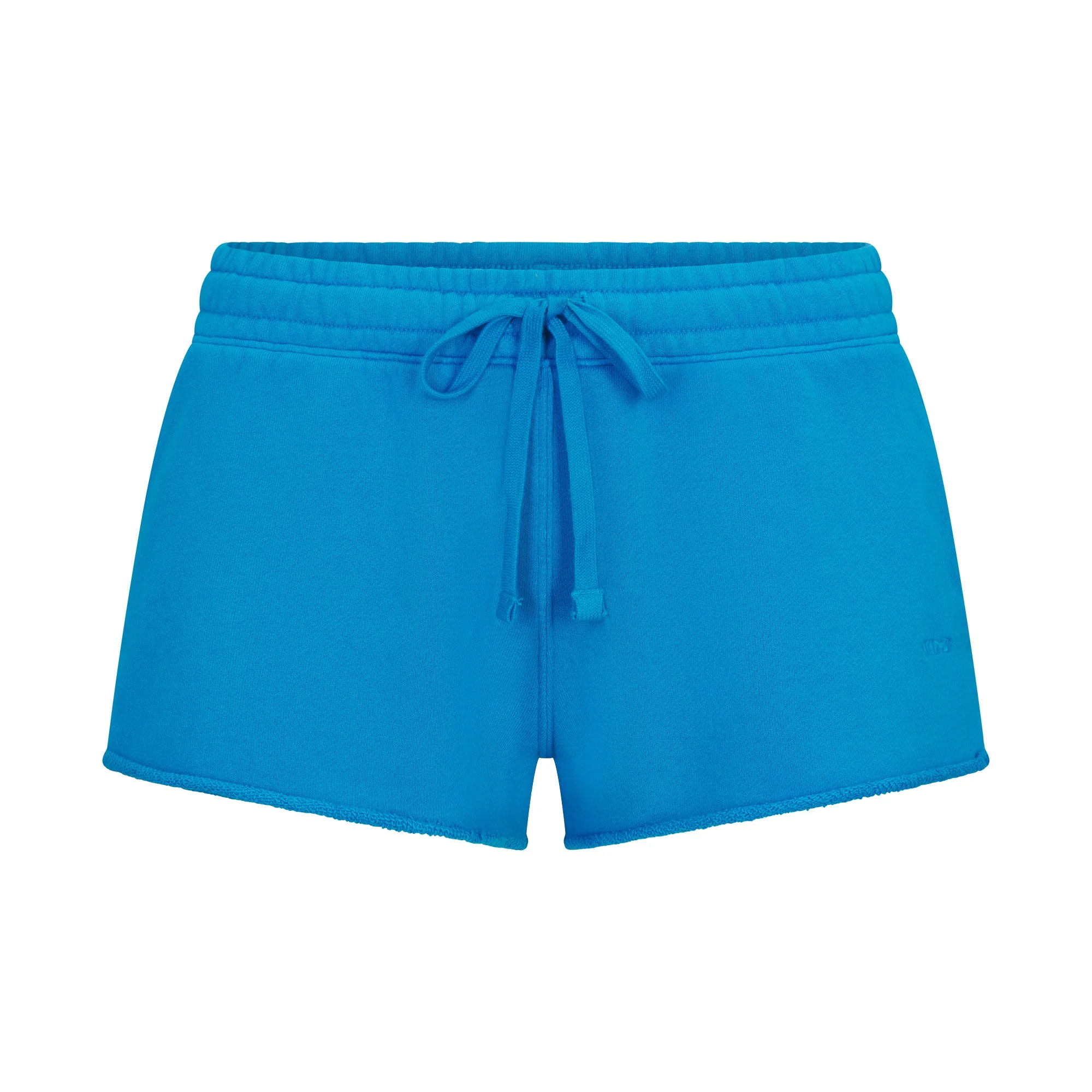 FRENCH TERRY RAW EDGE SHORT | CERULEAN - Image 5