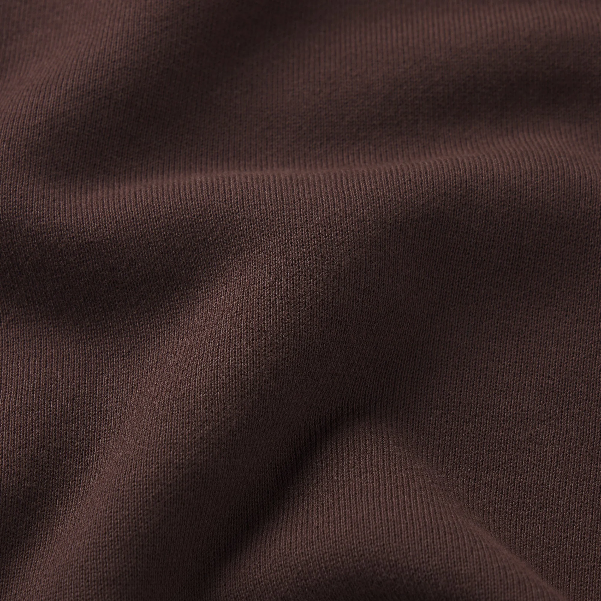 FRENCH TERRY ZIP UP HOODIE | ESPRESSO - Image 4