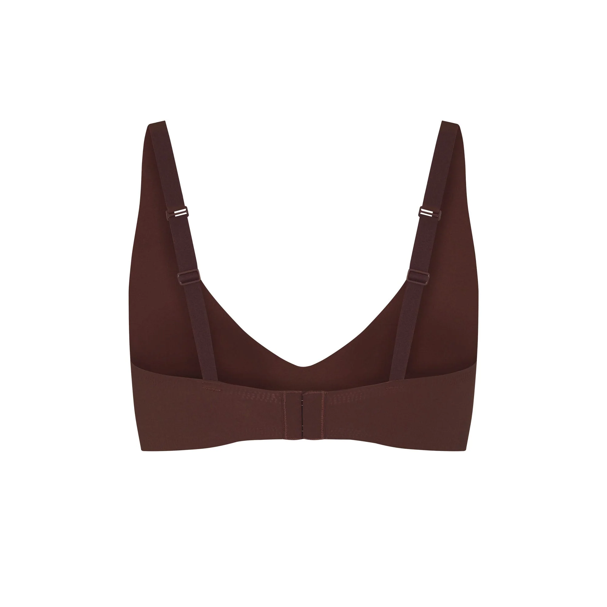 NAKED PLUNGE BRALETTE | COCOA - Image 3