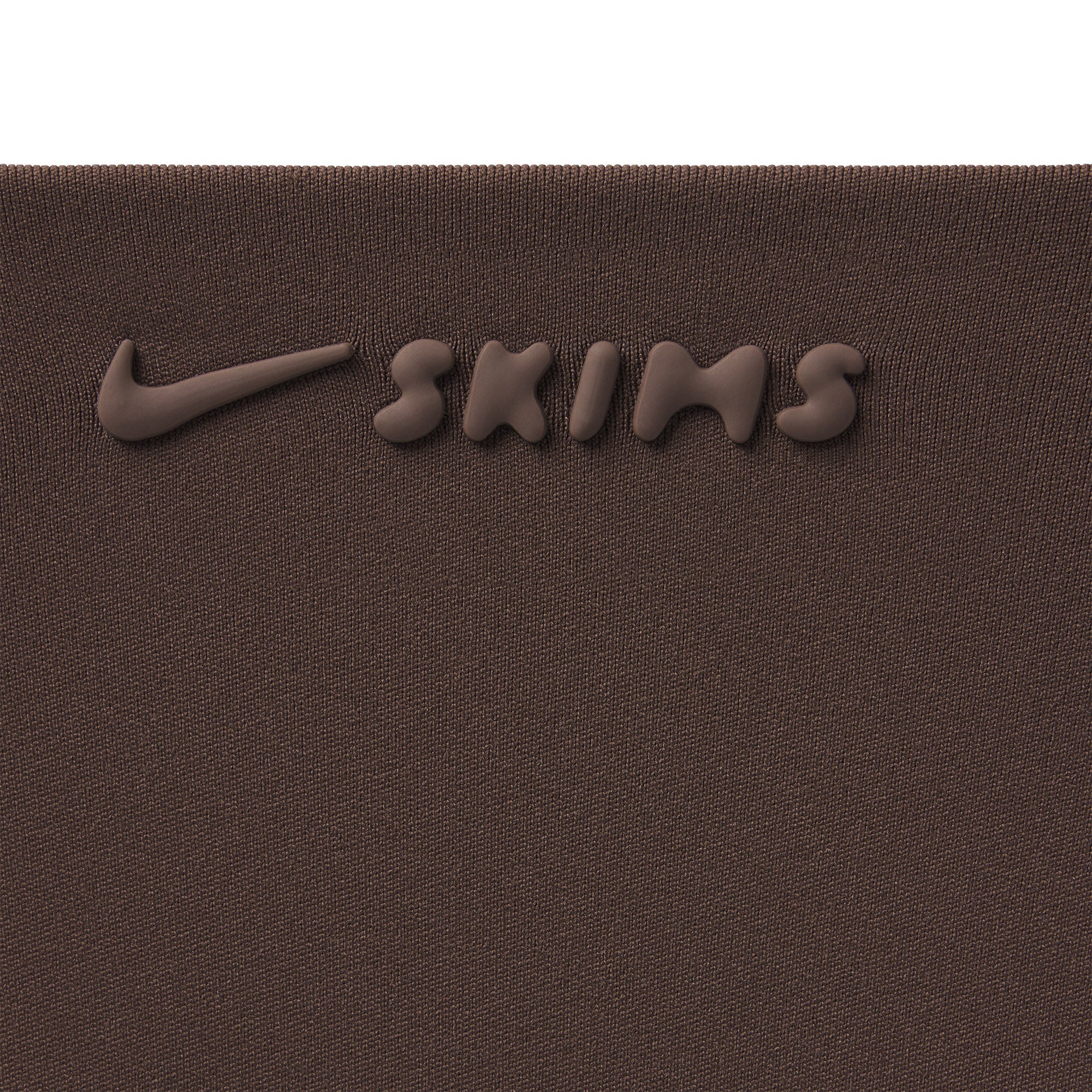 NikeSKIMS MATTE SQUARE NECK TANK | DARK SEPIA - Image 5
