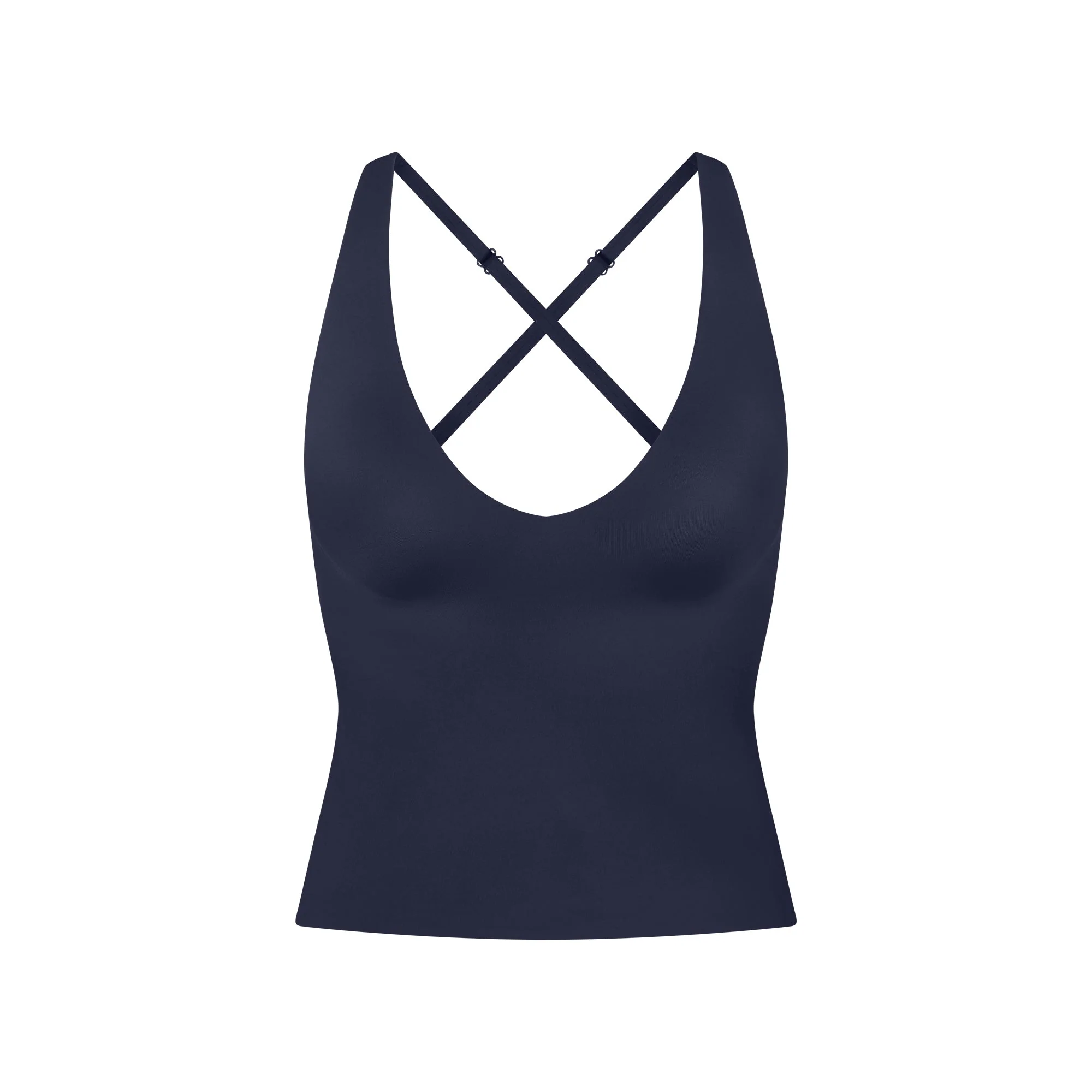 NikeSKIMS SHINE V-NECK TANK | NAVY - Image 6