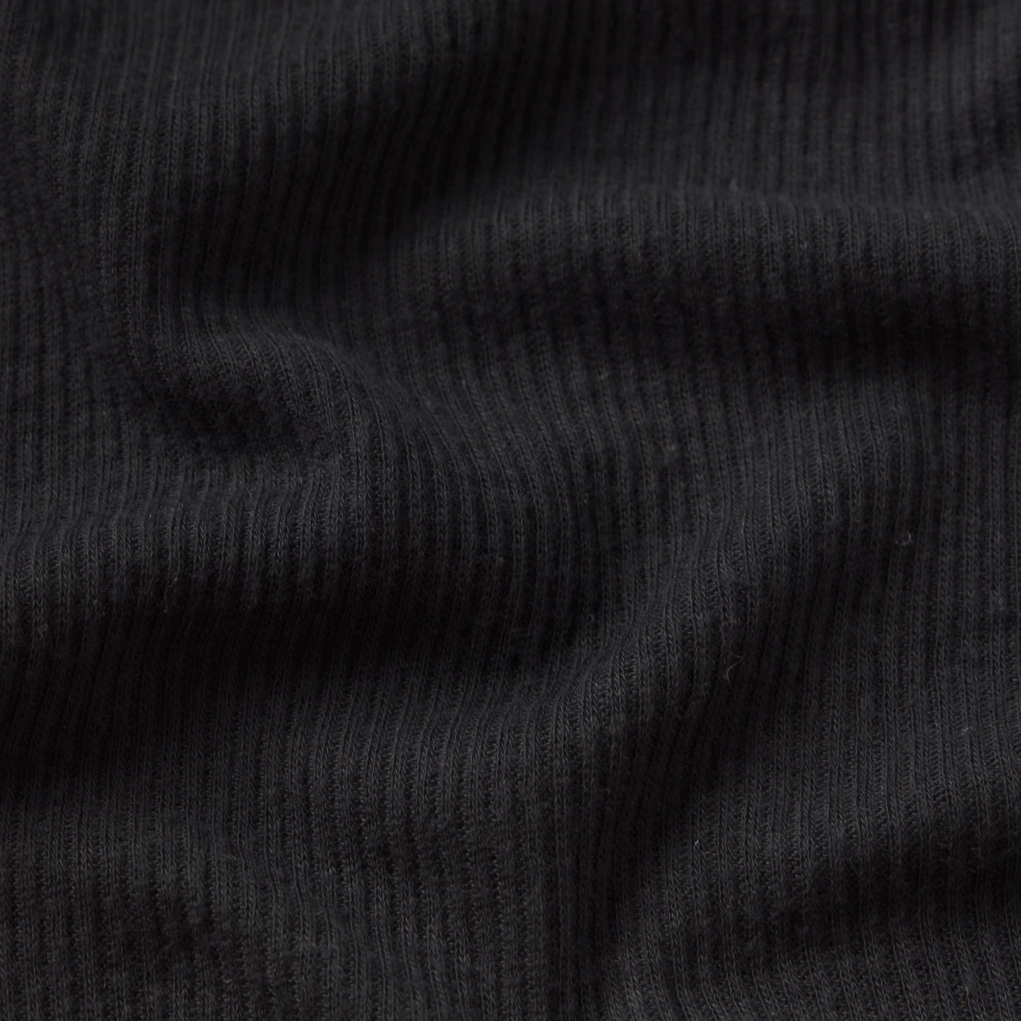 SHEER RIB LONG SLEEVE WIDE CREW | SOOT - Image 4