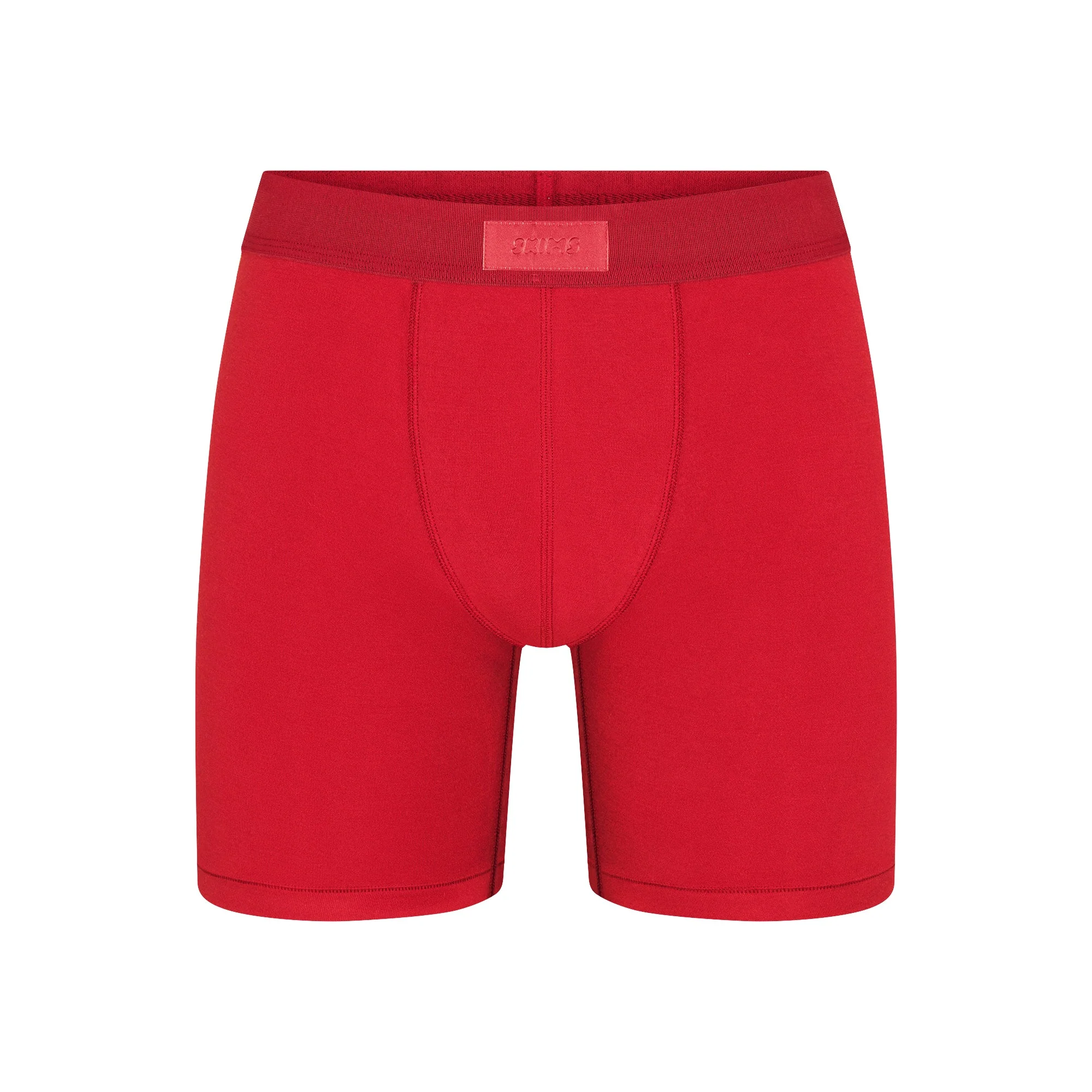 SKIMS COTTON MENS 5" BOXER BRIEF 3-PACK | RUBY ESPRESSO MULTI - Image 2