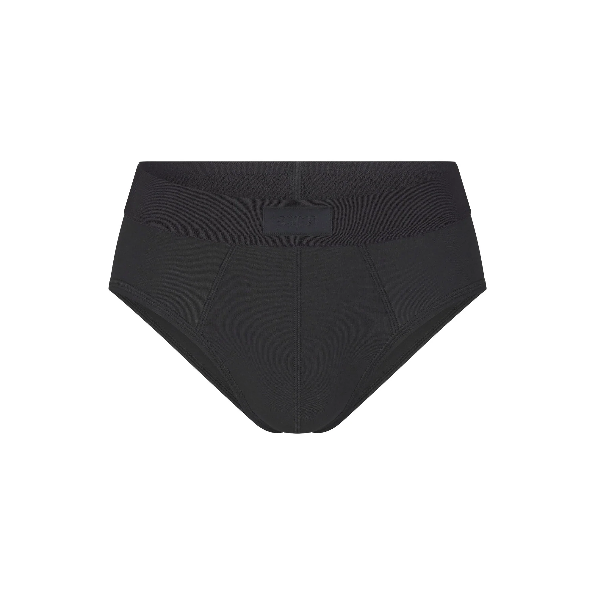 SKIMS COTTON MENS BRIEF 3-PACK | ONYX - Image 4