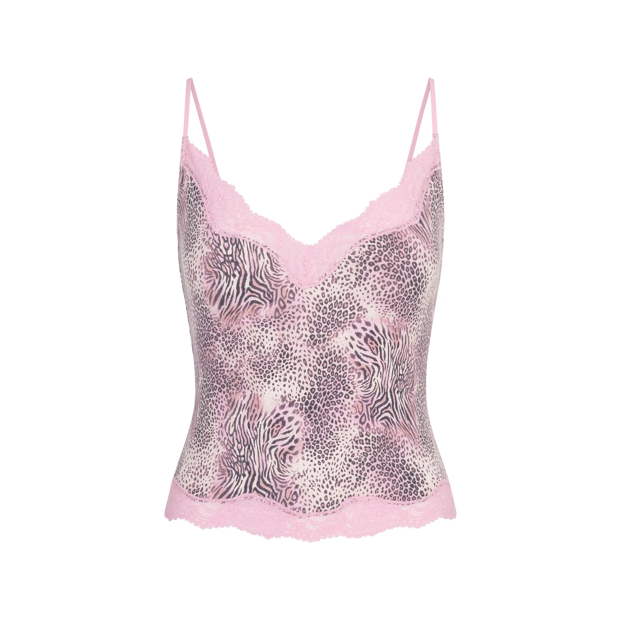 SKIMS SLEEP LACE CAMI AND PANT SET | BLOOM MINI MULTI ANIMAL - Image 5