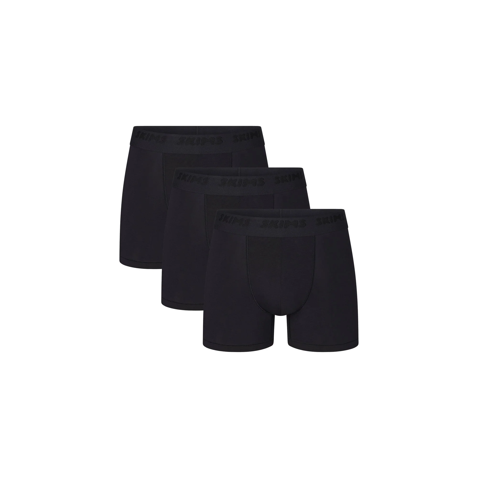 SKIMS STRETCH MENS 3" BOXER BRIEF 3-PACK | OBSIDIAN - Image 5