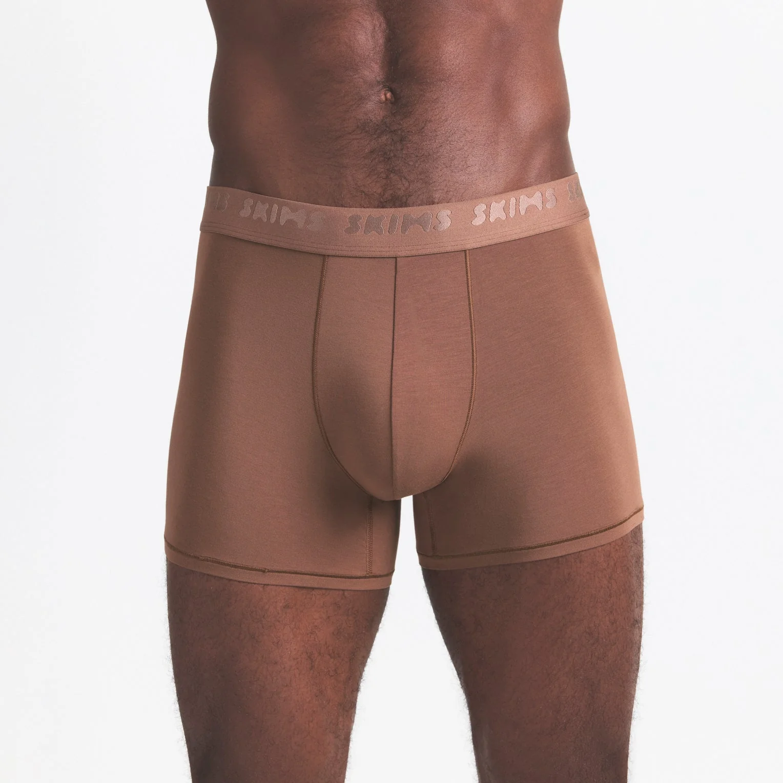 SKIMS STRETCH MENS 3" BOXER BRIEF 3-PACK | WOOD MULTI - Image 4
