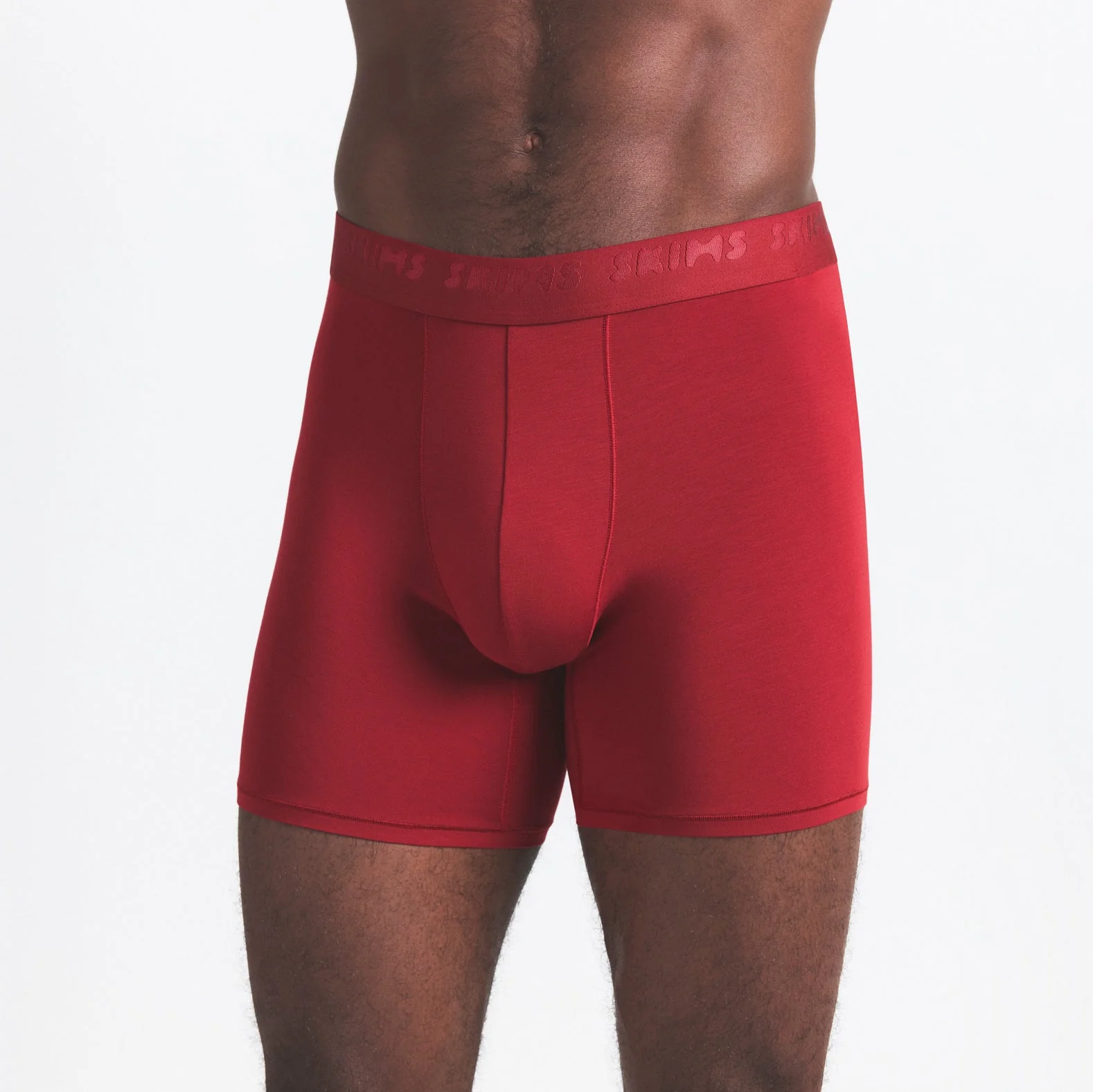 SKIMS STRETCH MENS 5" BOXER BRIEF 3-PACK | WOOD MULTI - Image 2