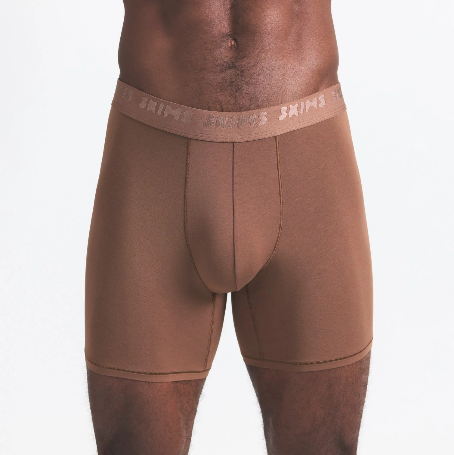 SKIMS STRETCH MENS 5" BOXER BRIEF 3-PACK | WOOD MULTI - Image 3
