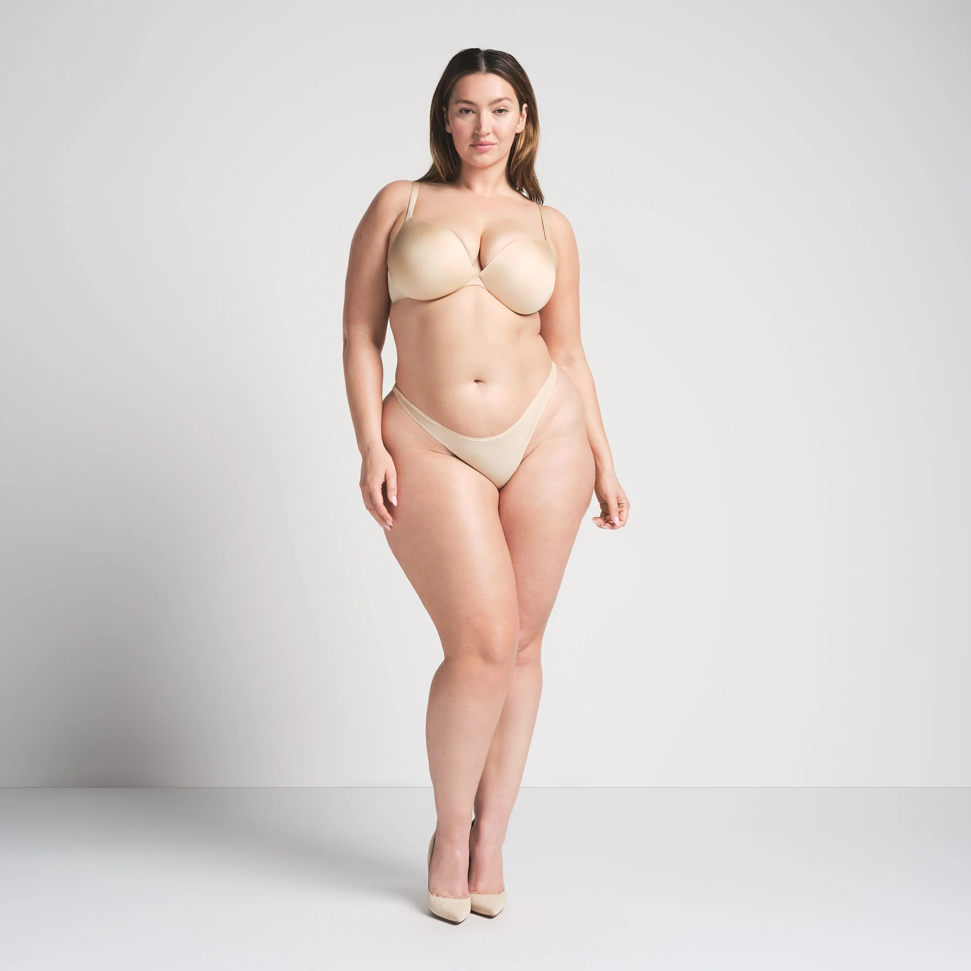 SKIMS ULTIMATE TEARDROP PUSH-UP BRA | SAND - Image 4