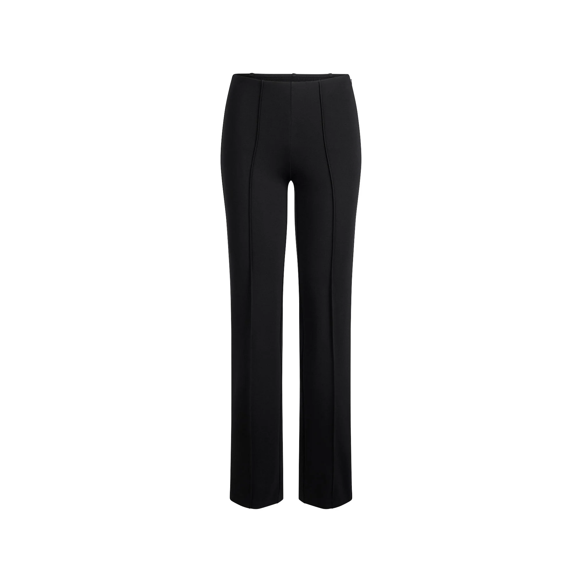 THE ESSENTIAL COLLECTION HIGH-WAISTED PINTUCK STRAIGHT LEG PANT | OBSIDIAN - Image 6
